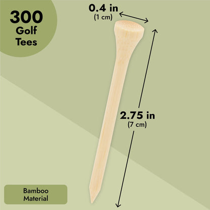 Bamboo Golf Tees
